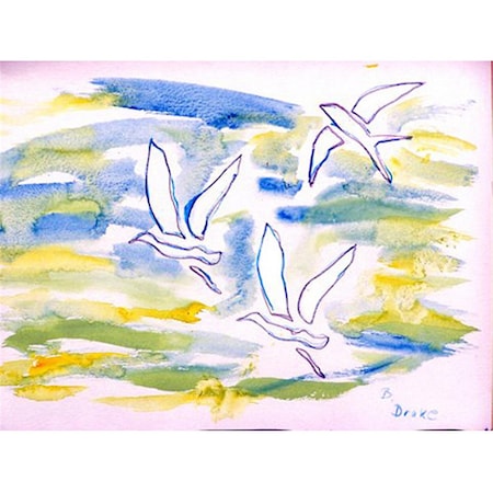 Betsy Drake Three Gulls Doormat 30 x 50 DM941G